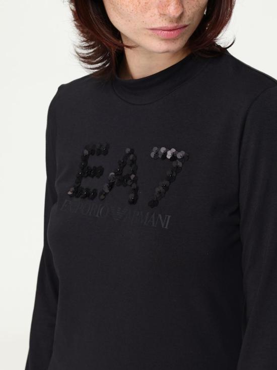 25FW 엠포리오 아르마니 반팔 티셔츠 7W000544AF14880 UC001 Black - EMPORIO ARMANI