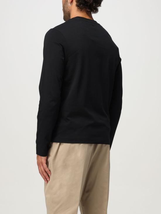 25FW 아미 긴팔 티셔츠 BFUTS235724 001 Black - AMI