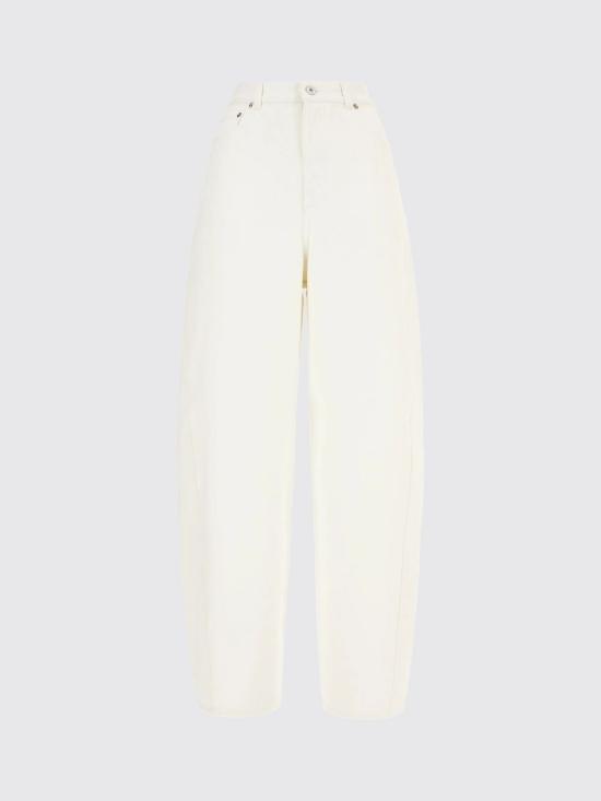 25FW 지방시 데님 팬츠 BW517J516T 130 Yellow Cream