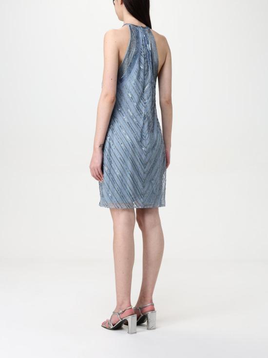 25SS 랄프 로렌 롱 원피스 253963626001 LIGHT BLUE MULTI Gnawed Blue - RALPH LAUREN