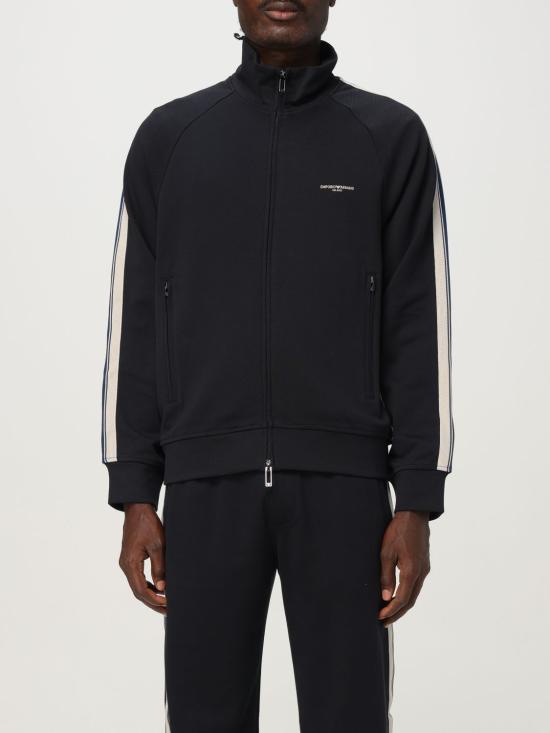 25FW 엠포리오 아르마니 긴팔 티셔츠 EM002872AF13488 UB118 Blue