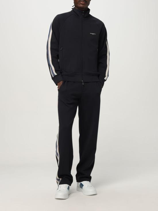 25FW 엠포리오 아르마니 긴팔 티셔츠 EM002872AF13488 UB118 Blue - EMPORIO ARMANI