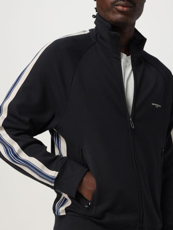 25FW 엠포리오 아르마니 긴팔 티셔츠 EM002872AF13488 UB118 Blue - EMPORIO ARMANI