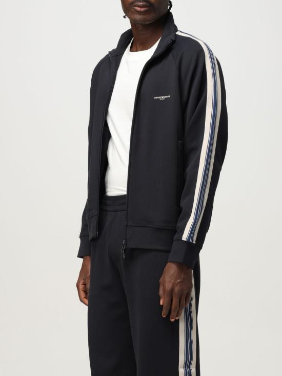 25FW 엠포리오 아르마니 긴팔 티셔츠 EM002872AF13488 UB118 Blue - EMPORIO ARMANI