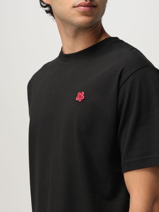 25FW 겐조 반팔 티셔츠 FE65TS4744SG 99J Black - KENZO