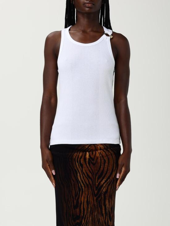 25FW 장 폴 고티에 민소매 티셔츠 2503WTO375J014 01 White