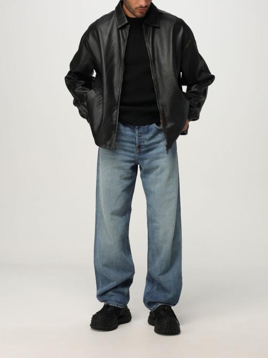 25FW 디젤 가죽 자켓 A192790LHBE 9XX Black - DIESEL