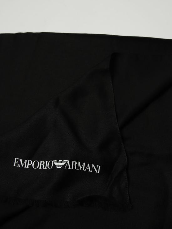25FW 엠포리오 아르마니 머플러/스카프 EM003758AF19795 UC001 Black - EMPORIO ARMANI