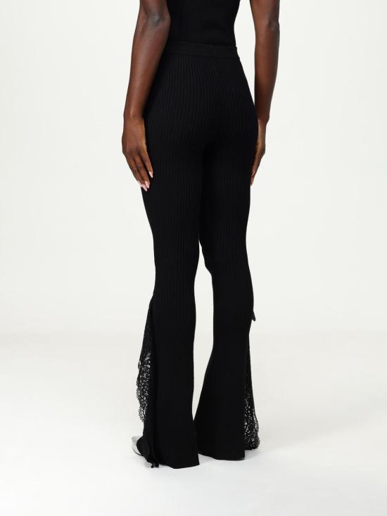 25FW 블루마린 플레어 팬츠 2P185A N0990 Black - BLUMARINE