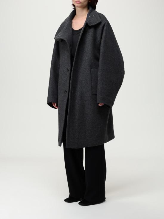 25FW 엠포리오 아르마니 코트 EW002706AF19097 O8004 Charcoal - EMPORIO ARMANI