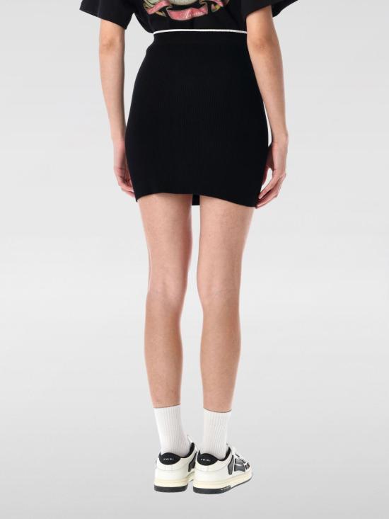 25FW 아미리 숏 스커트 AWKNKR1019 Black - AMIRI