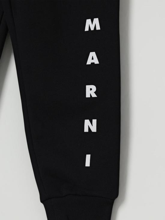 25FW [키즈] 마르니 팬츠 M01218M00V0 0M900 Black - MARNI