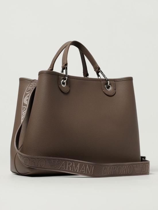 25FW 엠포리오 아르마니 토트백 EW000360AF12036 M1057 Dove Grey - EMPORIO ARMANI