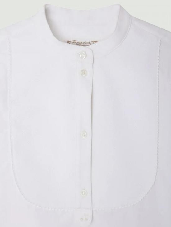 25FW [키즈] 봉쁘앙 셔츠 P05GBLW00009 002 White - BONPOINT