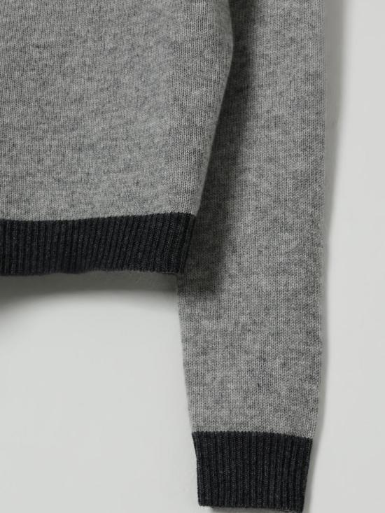 25FW [키즈] 마르니 풀오버 M00993M00ML 0M923 Grey - MARNI