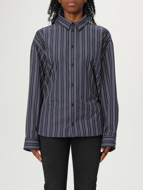 25FW 발렌시아가 블라우스 839277TSM14 8209 Navy