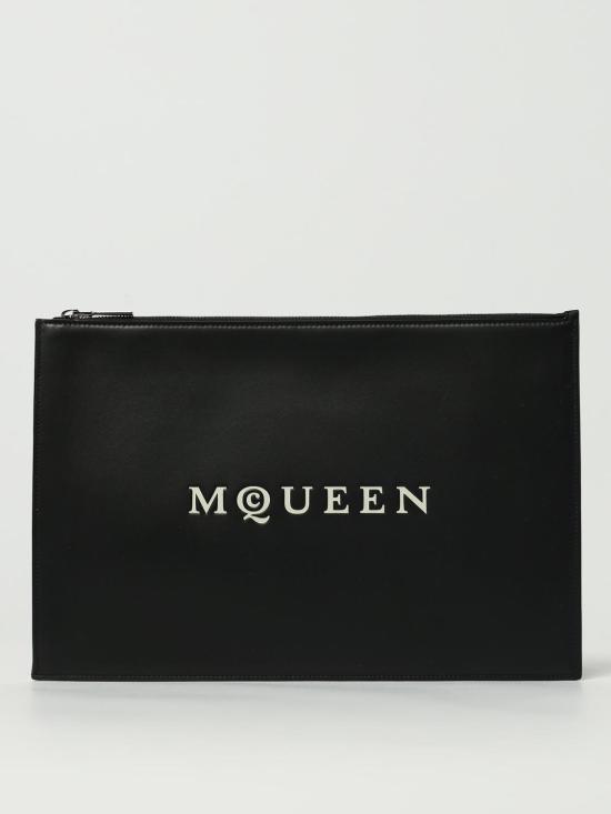 25FW 알렉산더 맥퀸 클러치/파우치 8361481AAU6 1080 Black
