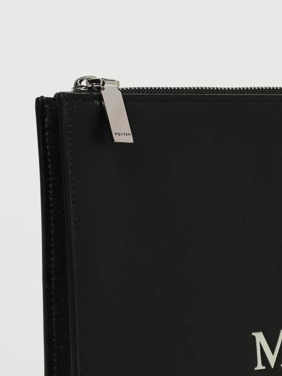 25FW 알렉산더 맥퀸 클러치/파우치 8361481AAU6 1080 Black - ALEXANDER MCQUEEN