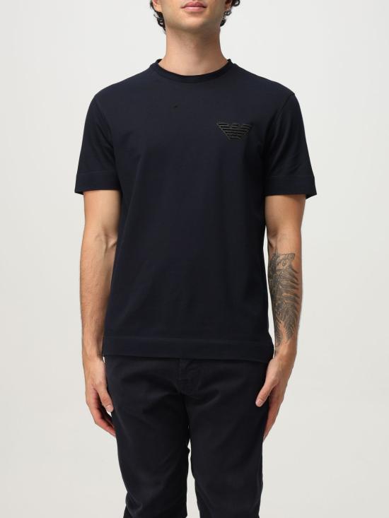 25FW 엠포리오 아르마니 반팔 티셔츠 EM002832AF12955 UB118 Blue