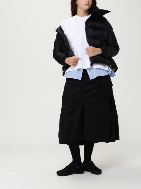 25FW 사카이 숏패딩 SCW290 001 Black - SACAI