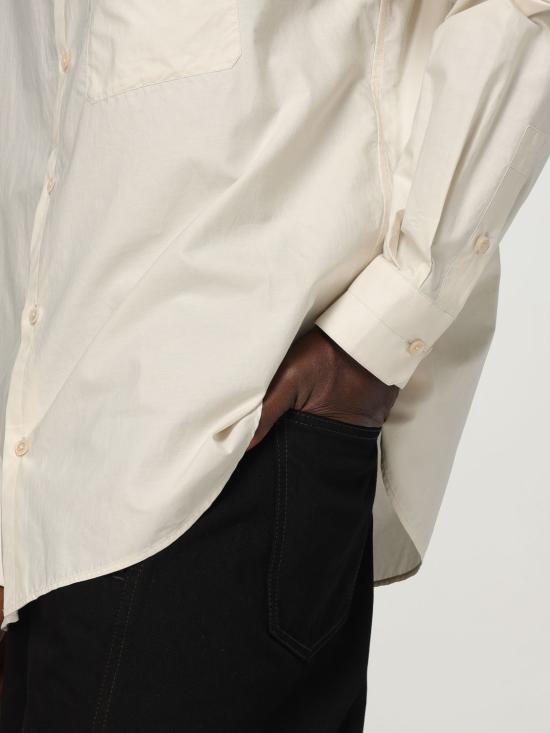 25FW 르메르 긴팔 셔츠 SH1201LF1500 WH048 White - LEMAIRE