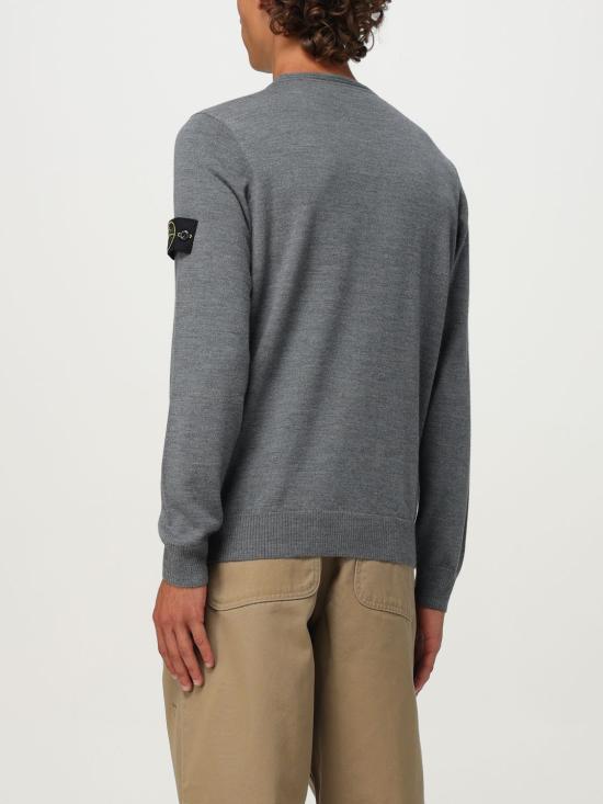 25FW 스톤 아일랜드 스웨터 5100071S00C4 V0M67 Grey - STONE ISLAND