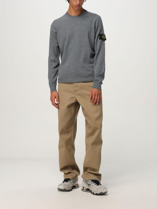 25FW 스톤 아일랜드 스웨터 5100071S00C4 V0M67 Grey - STONE ISLAND