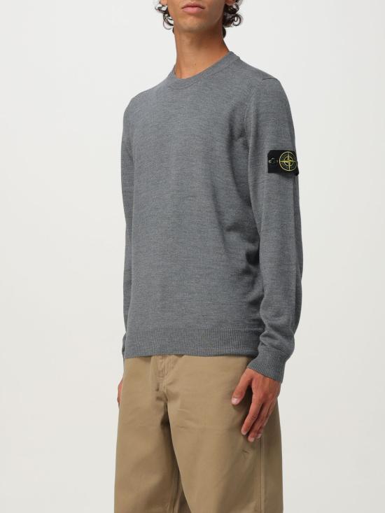 25FW 스톤 아일랜드 스웨터 5100071S00C4 V0M67 Grey - STONE ISLAND