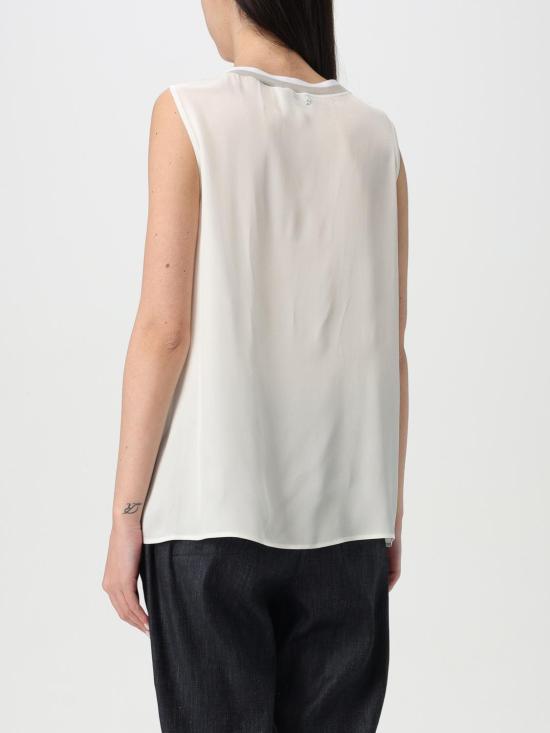 25FW 로레나안토니아찌 민소매 티셔츠 P2579TS01F4868 1160 White - LORENA ANTONIAZZI