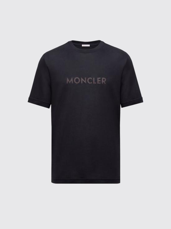 25FW 몽클레어 반팔 티셔츠 K20918C0002889B2Q 742 Navy