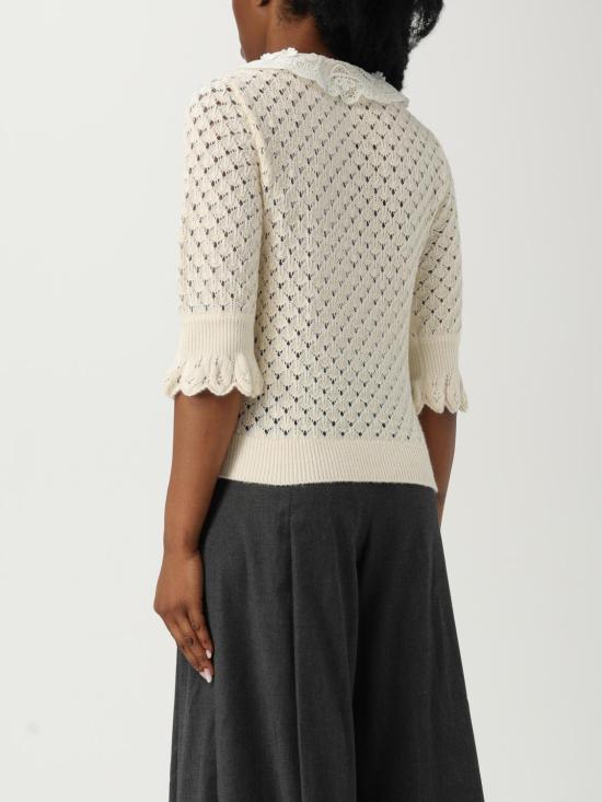 25FW 끌로에 반팔 티셔츠 CH25AMP47590 107 White - CHLOE