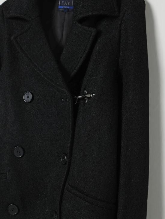 25FW [키즈] 페이 코트 FX2A20E0223 930 Black - FAY