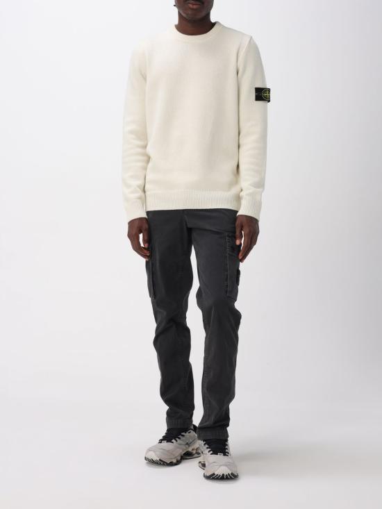 25FW 스톤 아일랜드 스웨터 5100072S00A3 V0093 Ivory - STONE ISLAND
