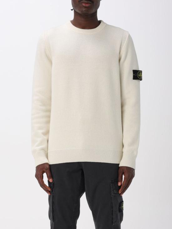 25FW 스톤 아일랜드 스웨터 5100072S00A3 V0093 Ivory