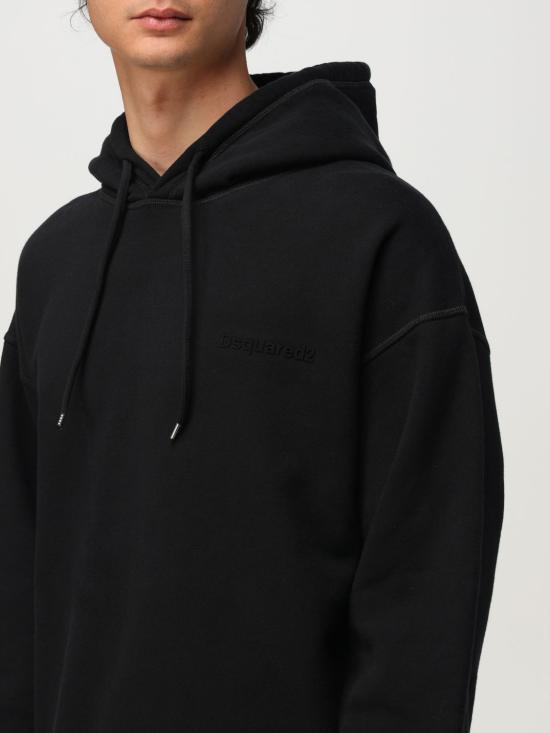 25FW 디스퀘어드2 긴팔 티셔츠 S74GU0891S25516 900 Black - DSQUARED2