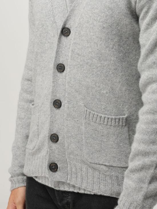 25FW 드루모어 가디건 D4W110L 620 Charcoal - DRUMOHR