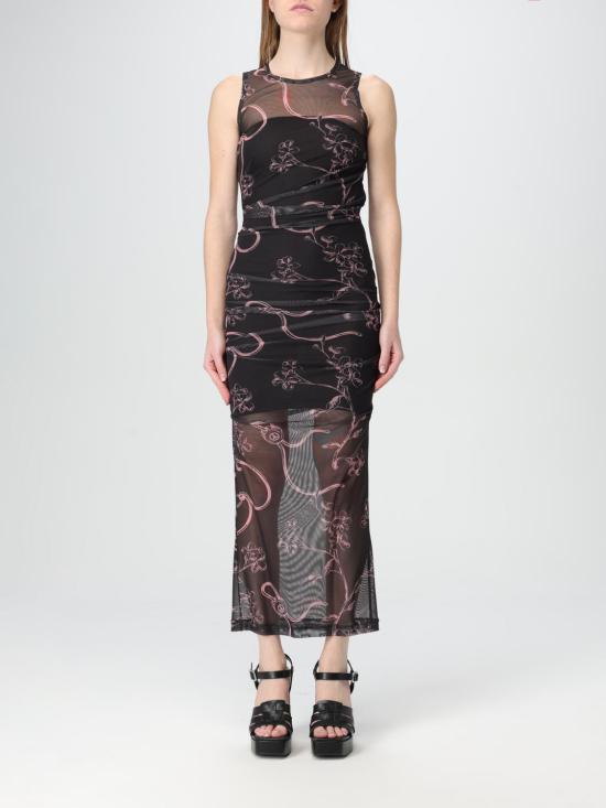 25SS 모스키노 롱 원피스 04693240 1555 Black