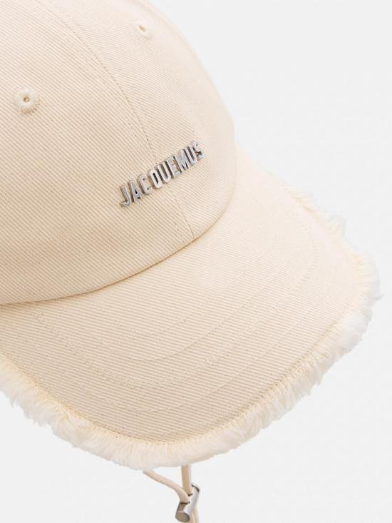 25FW 자크뮈스 볼캡 ACU00452AW00092 110 White - JACQUEMUS