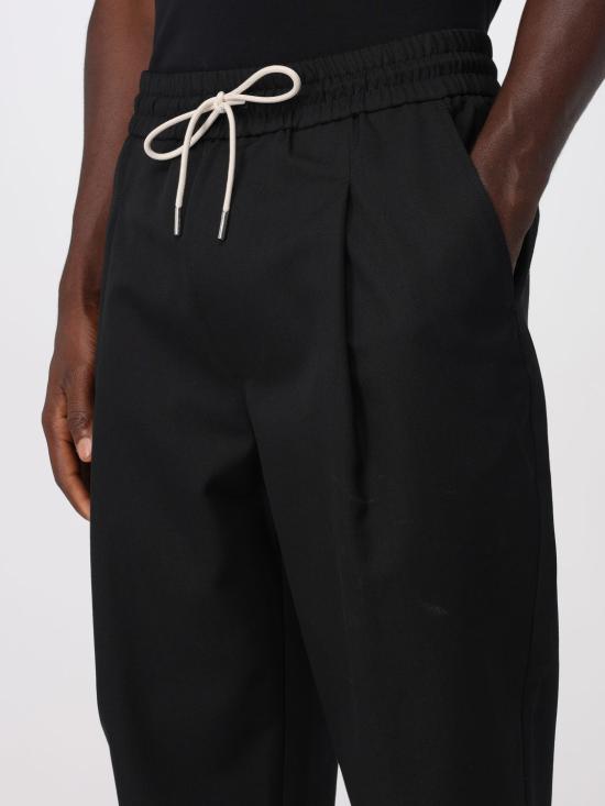 25FW 드롤드무슈 팬츠 BP167PL127 BL Black - DROLE DE MONSIEUR