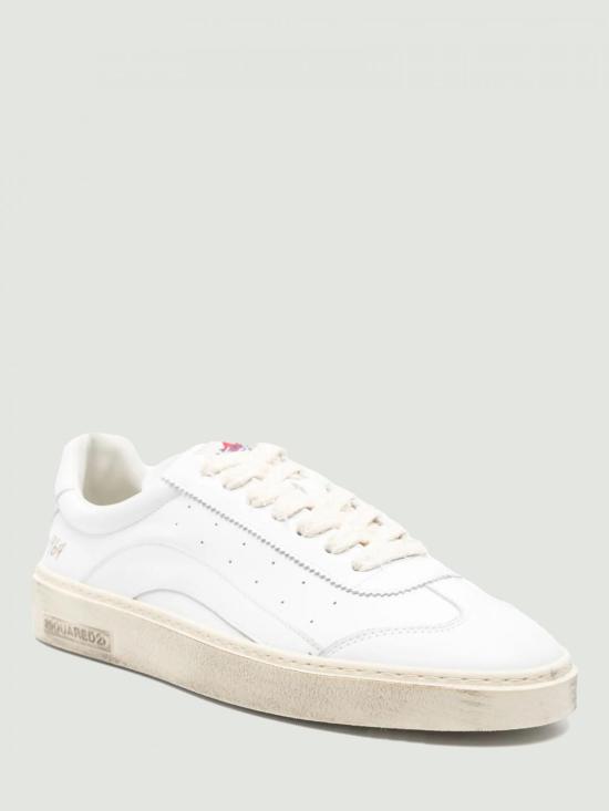 25FW 디스퀘어드2 스니커즈 SNM044111508296 1062 White - DSQUARED2
