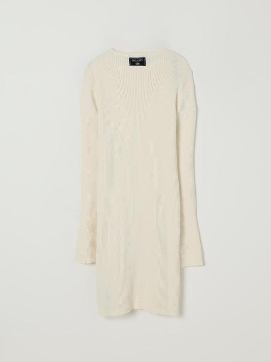 25FW [키즈] 발망 원피스 BX1D30Z3297 102OR White - BALMAIN