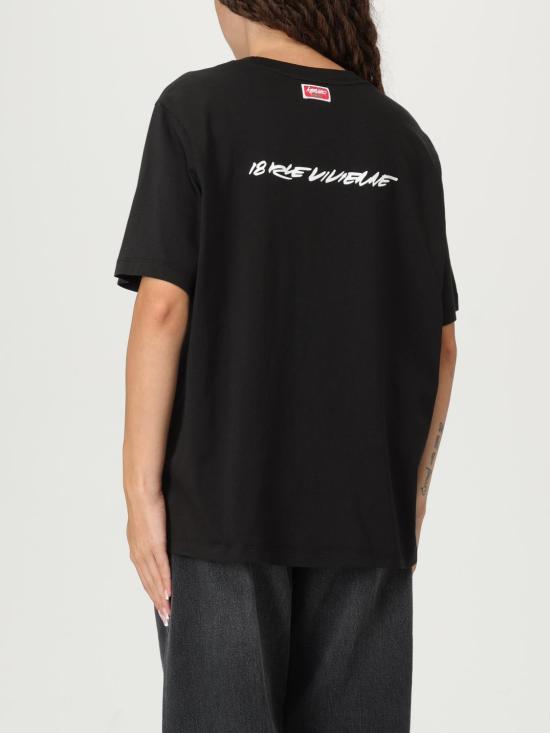 25FW 겐조 반팔 티셔츠 FF62TS5544SG 99J Black - KENZO