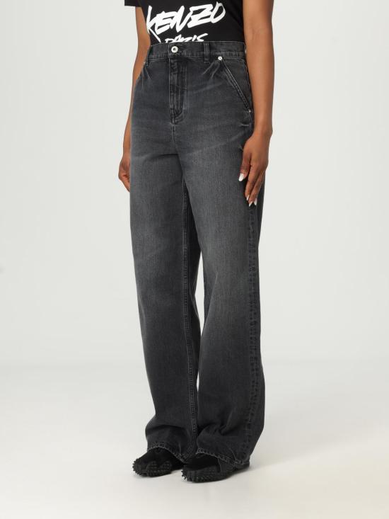 25FW 겐조 데님 팬츠 FF62DP2356C8 BS Black - KENZO