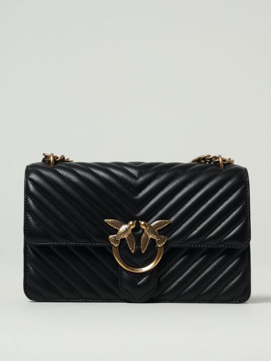 25FW 핑코 숄더백 100941A0GK Z99Q Black