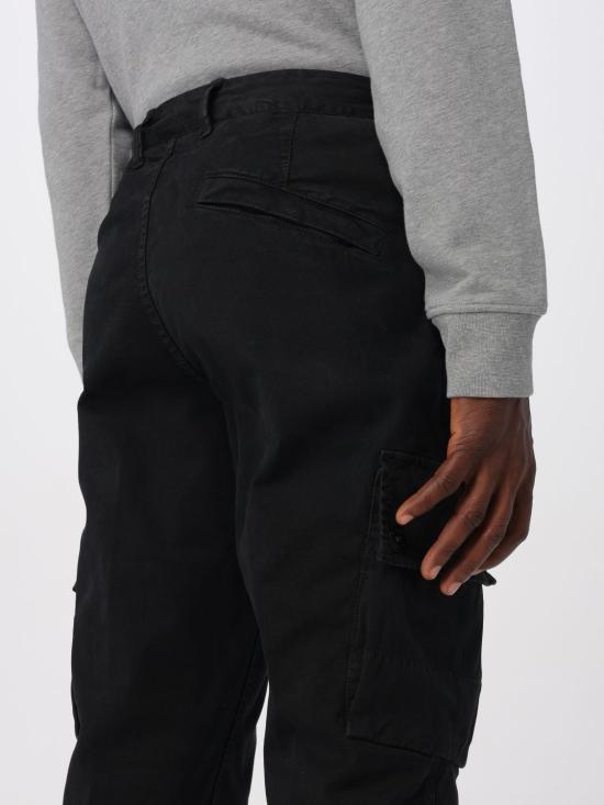 25FW 스톤 아일랜드 트레이닝/조거 팬츠 3100034S00L1 V0129 Black - STONE ISLAND