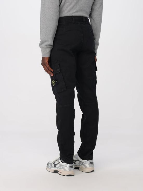 25FW 스톤 아일랜드 트레이닝/조거 팬츠 3100034S00L1 V0129 Black - STONE ISLAND