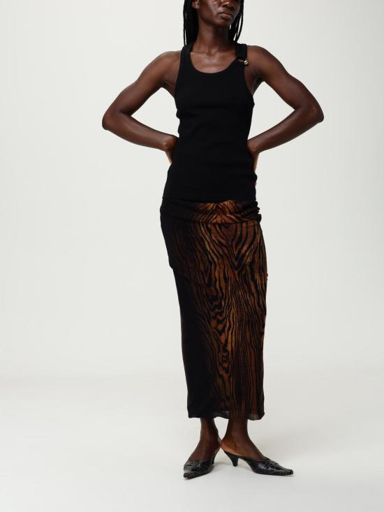 25FW 장 폴 고티에 롱 스커트 2503WSK011M002P 0060 Black - JEAN PAUL GAULTIER