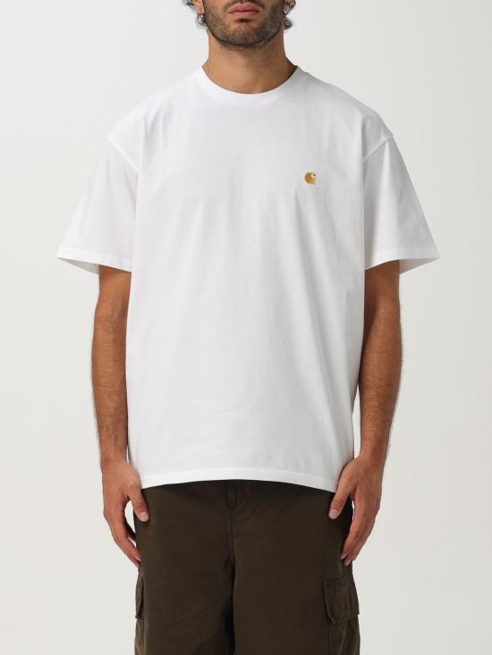 26SS 칼하트 WIP 숏슬리브 체이스 티셔츠 I026391 00RXX White