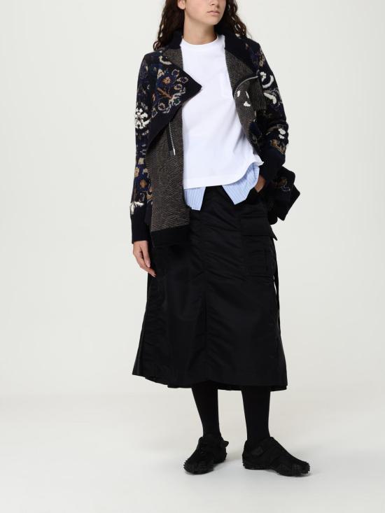 25FW 사카이 반팔 티셔츠 2508014 134 White - SACAI