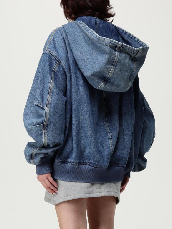 25FW 디 아티코 봄버 자켓 251WCB00066DDD085AA 024 Blue - THE ATTICO